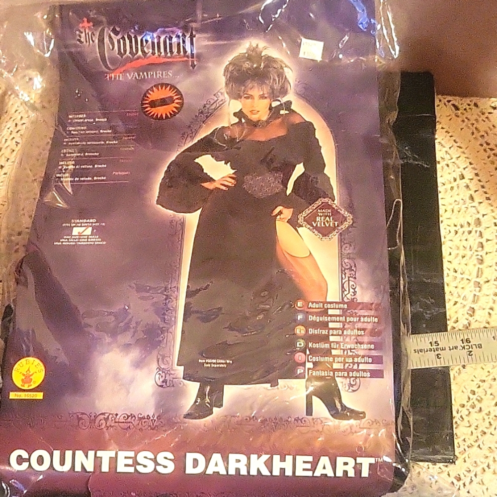 Rubies Inc. The Covenant Vampires "Countess Darkheart" costume